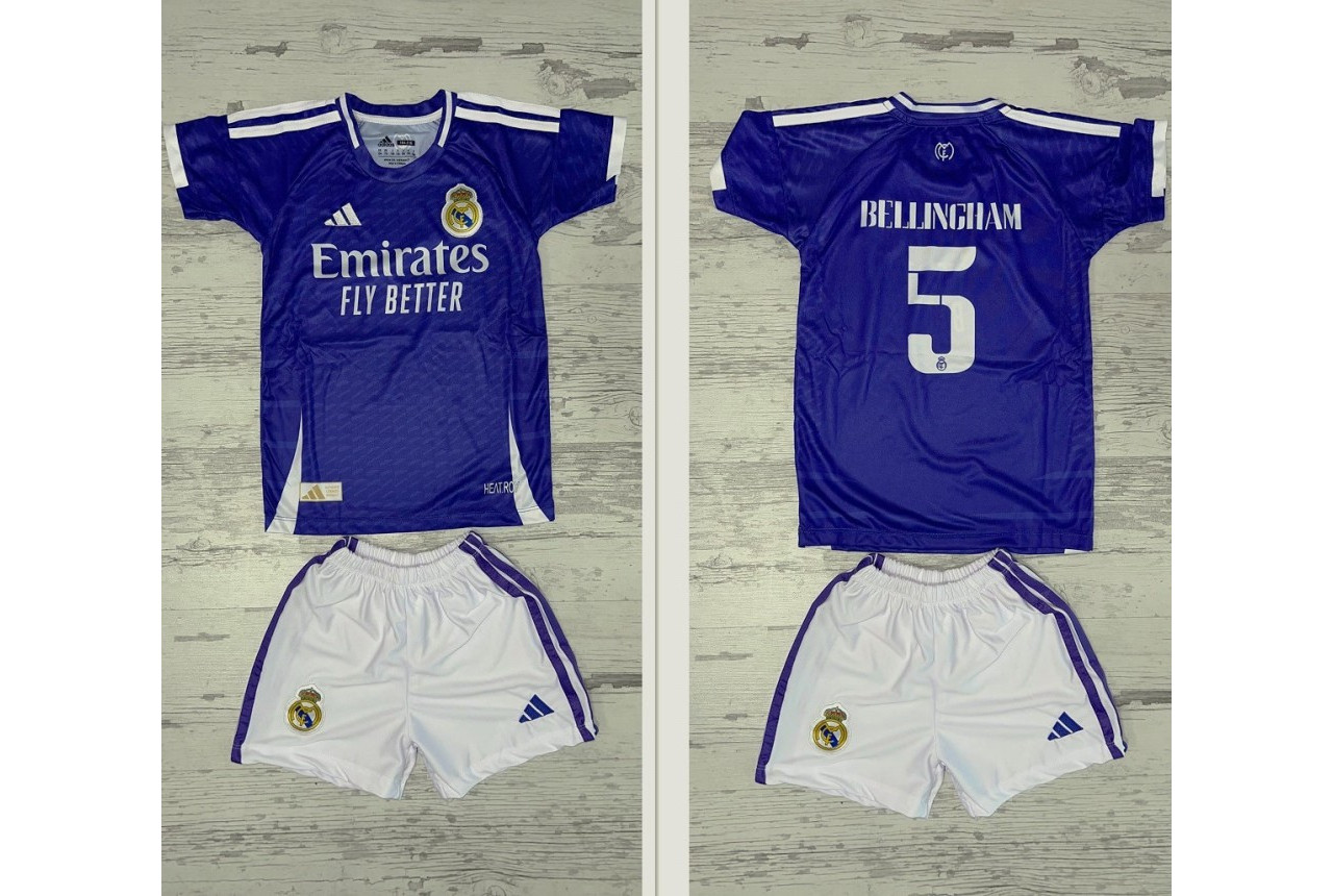 8181 Детски футболен комплект Real Madrid BELLINGHAM 5